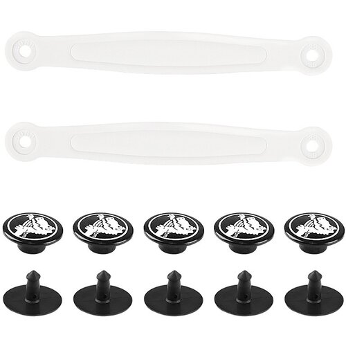 INF Črni PVC trakovi za pete za cokle - proti drsenju White 40, (5000335954) Slike