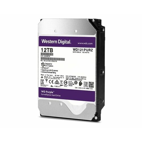 Western Digital Purple WD121PURZ 12TB 7200 RPM 256MB Cache hard disk Slike