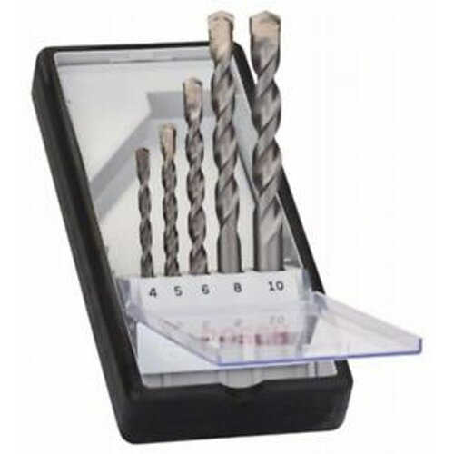 Bosch GRT. SVEDROV ZA KAMEN 5-DELNI KOMPLET SVEDROV CYL-3 4-10 MM Slike