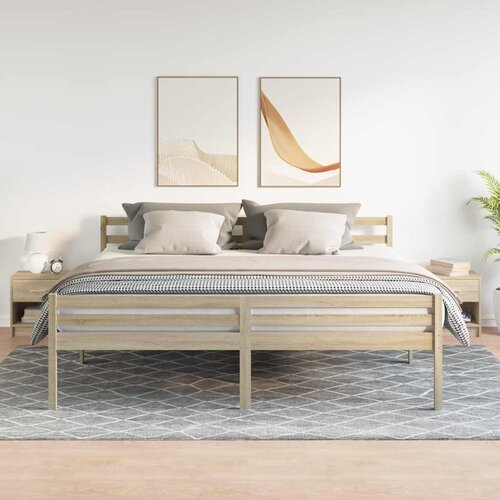  Noćni ormarići 2 kom s ladicama Sonoma hrast 39x28x41 cm Cijene