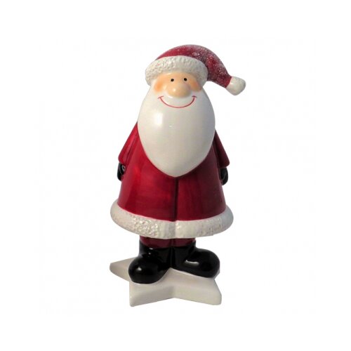 Giftware Trading Novogodi&amp;scaron;nja figura - Santa On Star Slike