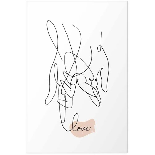  Plakat - Tangled Feelings 40x60 Bez okvira s margom Slike