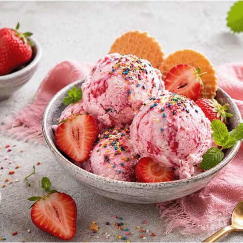 Home Robot Aparat za sladoled s kompresorom, kapacitet 1 lit., 90W - GELATO-500 Slike