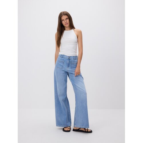 Reserved LADIES` JEANS TROUSERS - plava Cijene