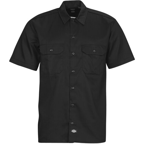 Dickies Srajce s kratkimi rokavi WORK SHIRT SS REC Črna Cene