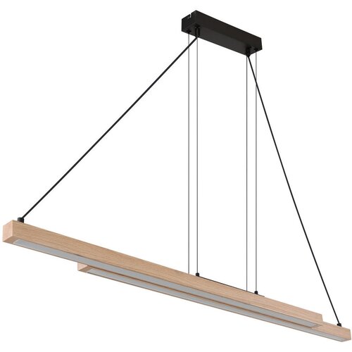 Globo Viseća LED svjetiljka Grekkie (40 W, D x &amp;Scaron; x V: 171 x 7 x 120 cm, Smeđa, Crna, Raznobojno) Slike