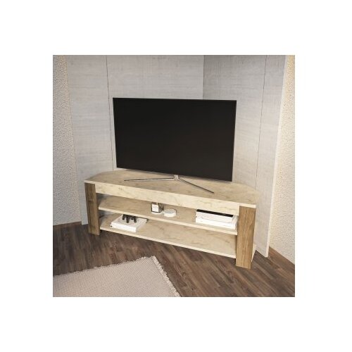 Hanah home tv polica rita white oud oak Cene