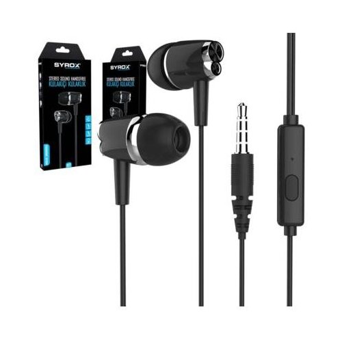  SLU&Scaron;ALICE S MIKROFONOM SYROX IN-EAR SX-K17-BLACK Cijene