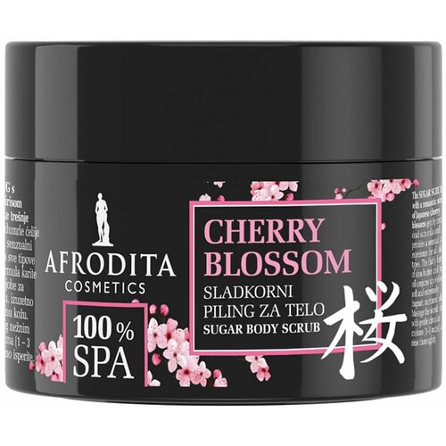 Afrodita Cosmetics 100spa cherry blossom piling za telo 175g Slike