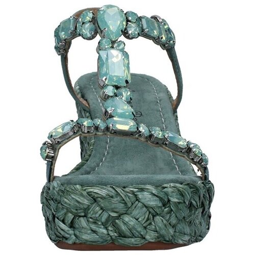 Alma En Pena Sandali &amp;amp; Odprti čevlji V23507 Zelena Slike