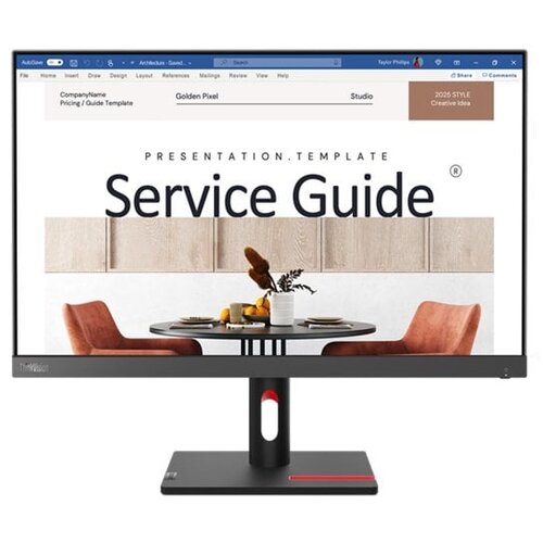 Lenovo Monitor 24 LN S24i-30, 23.8", IPS, FHD, HDMI, VGA3Y, 63DEKAT3EU, Crni Cijene