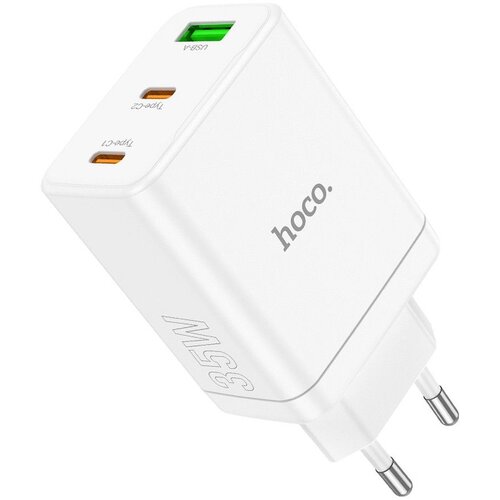 Hoco kućni punjač (adapter) N33 2 x type c + usb a pd QC3.0 3A 35W beli Cene