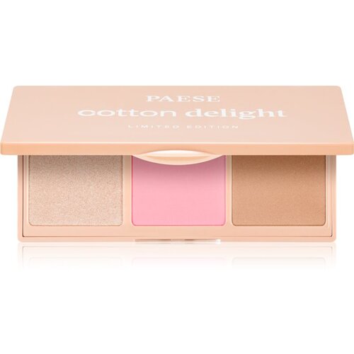 Paese Cotton Delight Contour Palette paleta za konture obraza odtenek 01 Pink 9 g Slike