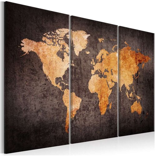  Slika - Chestnut World Map 120x80 Slike