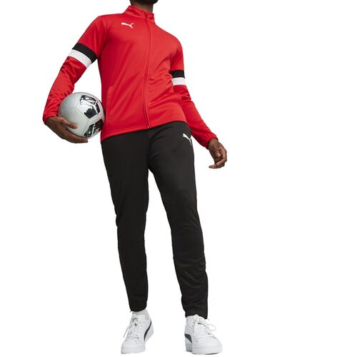 Puma Muška komplet trenerka Teamrise tracksuit, Crveno-crna Cene