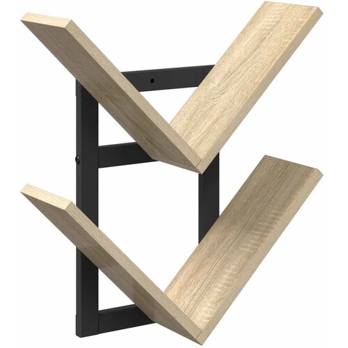  Floating polica za zid Hrast sonoma 43 x 15 x 47 cm - Hrast sonoma 1 Slike
