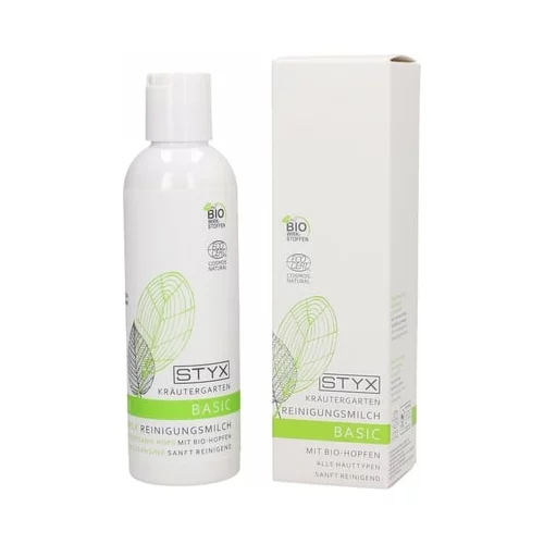 STYX mlijeko za čišćenje kože sa organskim hmeljem "vrt bilja" - 200 ml