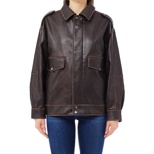 Liu Jo Usnjene jakne & Sintetične jakne MF5097E1051 Kostanjeva Cene