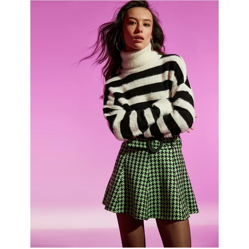 Koton Rachel Araz X - Soft Textured Turtleneck Knitwear Sweater