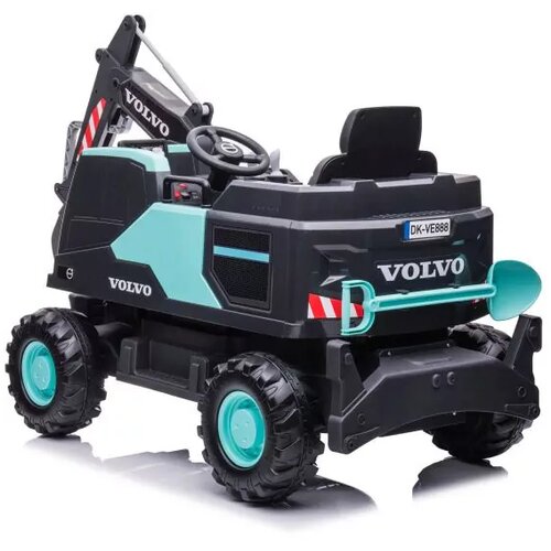 Lean Toys Otro&amp;scaron;ki bager Volvo 12V z zajemalko modra Slike