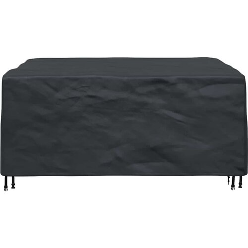vidaXL Prevleka za zunanje pohištvo Črna 200 x 150 x 85 cm 210D Cene