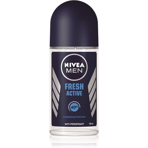 Nivea Men Fresh Active anti-transpirant roll-on za mo&amp;scaron;ke 50 ml Slike