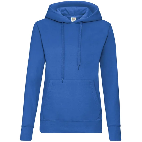 Fruit Of The Loom Niebieska bluza z kapturem Hooded Sweat