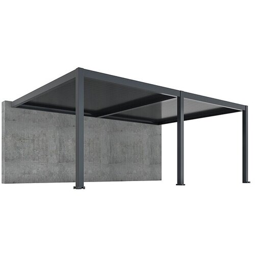 Pergola Bellano S25, zidna (Aluminij, &amp;Scaron; x D x V: 6 x 4 x 2,5 m) Slike