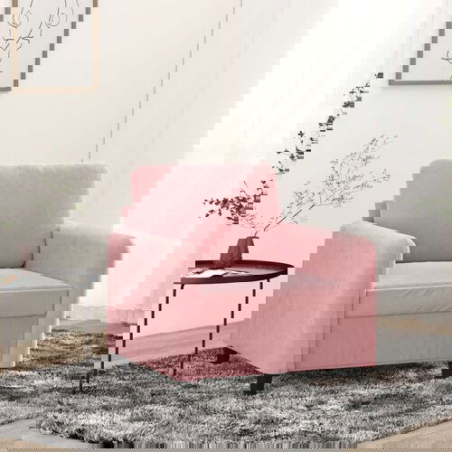 vidaXL fotelj roza 60 cm žamet Cene