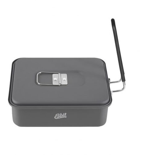 Esbit Solid fuel cookset Pot 1.1 L Aluminium, Black Slike