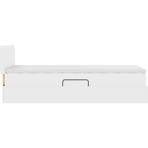  Krevet s madracem i skladi&amp;scaron;tem Čista bijela 90 x 200 cm - Čista bijela 90 x 200 cm Slike