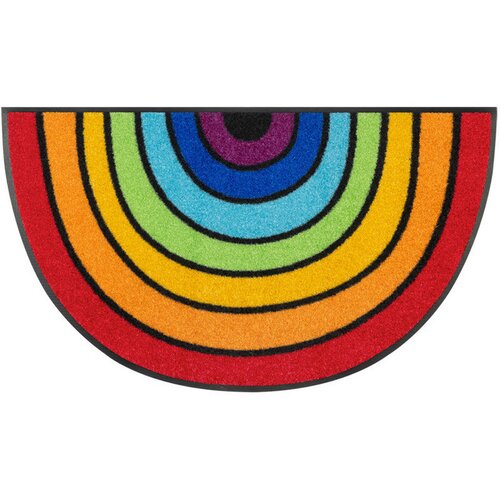 Wash+dry PREDPRAŽNIK Round Rainbow 50/85 cm potiskano večbarvno Slike