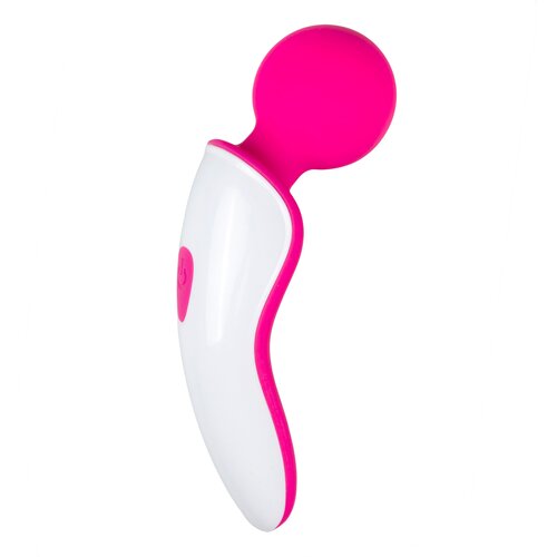 Easytoys Wand Collection Vibrator Mini Wand Massager - roza/bel Cene
