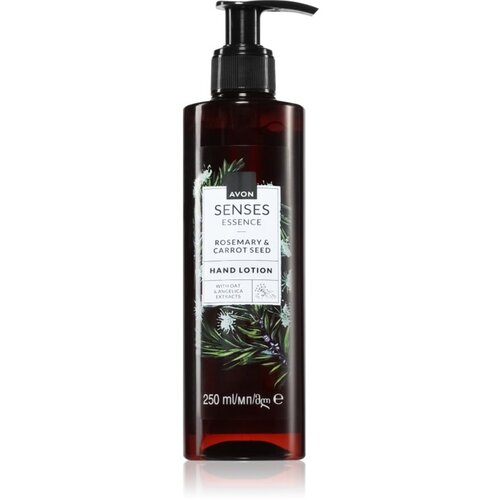 Avon Senses Essence Rosemary &amp;amp; Carrot Seed mehčalna krema za roke 250 ml Slike