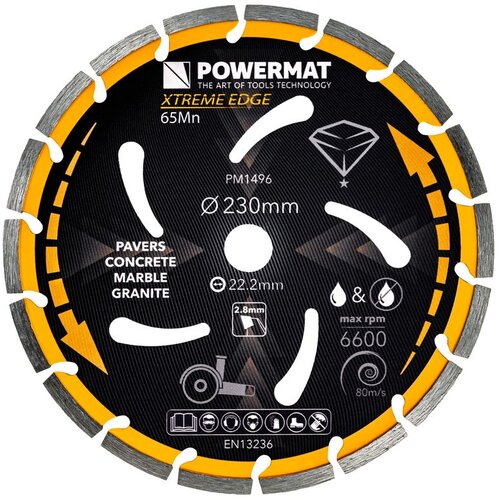  Segmentirana dijamantna o&amp;scaron;trica 230 mm PM-TDCS-2302T Slike