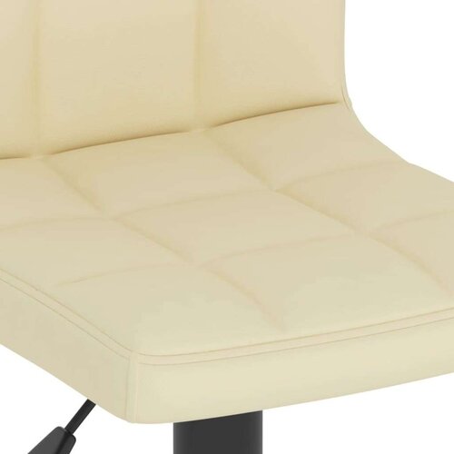vidaXL Barski stolček krem blago, (20967964) Cene