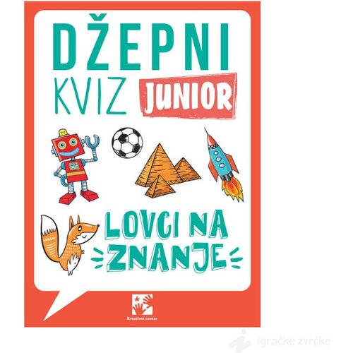 Kreativni Centar knjige Džepni kviz junior: Lovci na znanje Cene