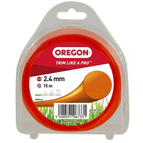 Oregon Plastična nit za trimer (Duljina niti: 15 m, Debljina niti: 2,4 mm)