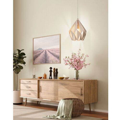 Eglo 49024 - visilica na sajli carlton-p 1xE27/60W/230V Slike