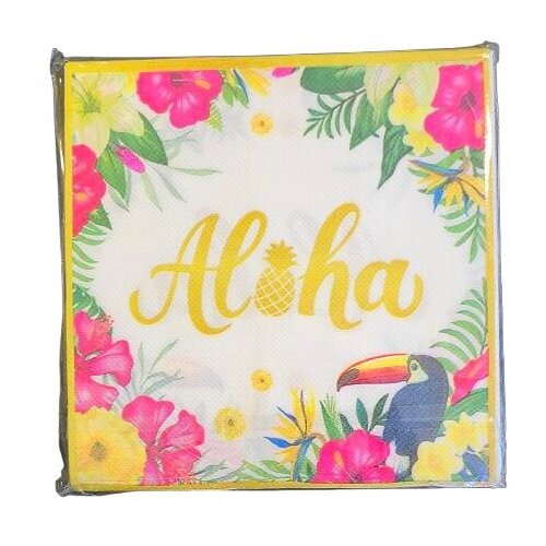 ASCH Salvete Aloha, 20 komada, 33x33 cm, Bele Cene