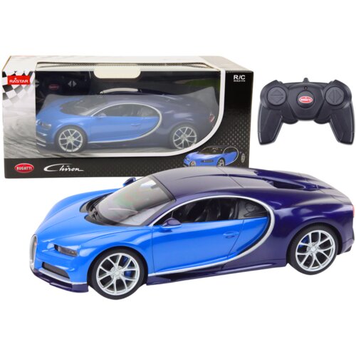  Licencirani avto na daljinsko upravljanje RC 1:14 Bugatti Veyron Chiron - modra Cene