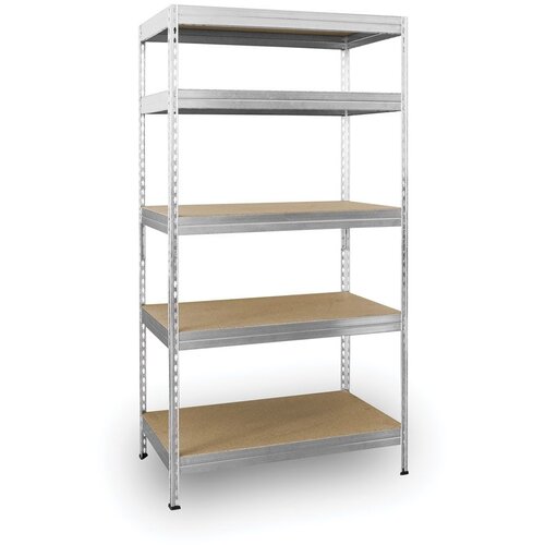 AR SHELVING regal 192X100X50 cm, 5 police 300 kg/polico, galva Slike