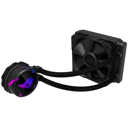 Asus TUF Gaming LC 120 ARGB all-in-one liquid CPU cooler with Aura Sync and TUF 120 mm ARGB radiator fan - 90RC00H1-M0UAY1 Slike