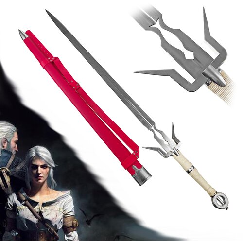The Witcher Ciri replika jeklenega meča Cene
