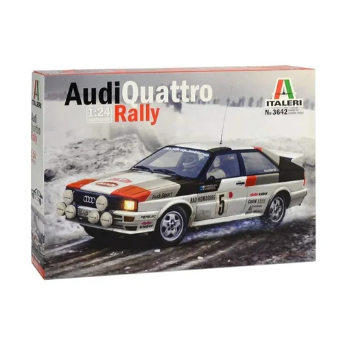 Italeri 3642 Audi Quattro Rally model automobila za sastavljanje 1:24