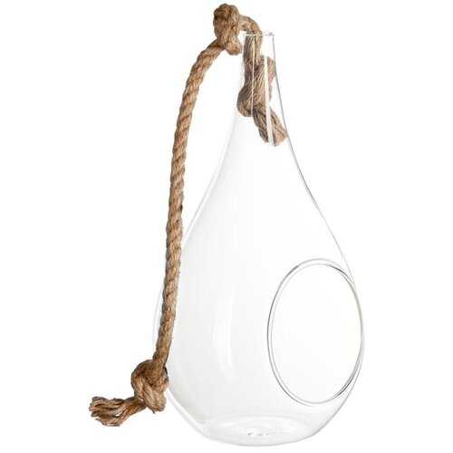 Atmosphera okrugla vaza + konopac h25 cm Slike