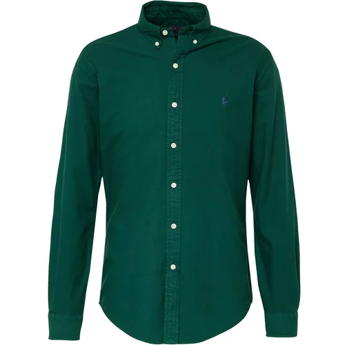Polo Ralph Lauren Košulja plava / tamno zelena