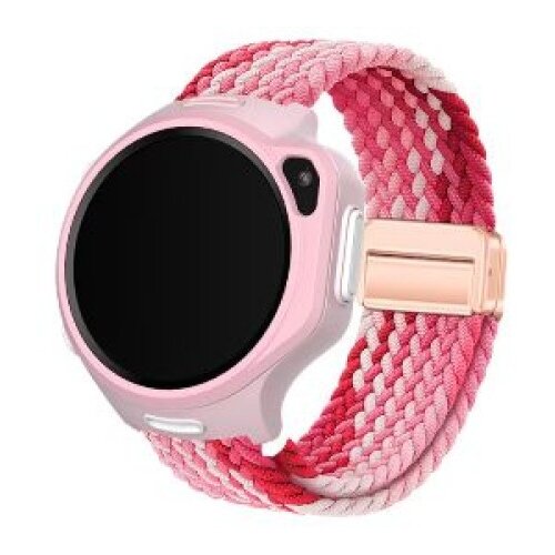 My First Fone Knit Strap for 20mm Wavy Red Cene