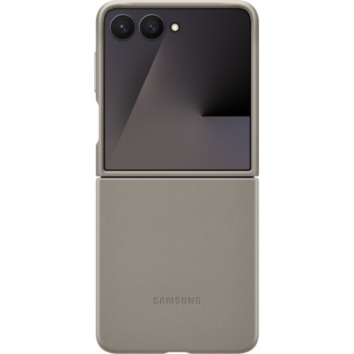  Usnjena maska Kindsuit za Samsung Galaxy Z Flip7 Taupe EF-VF766PJEGWW Cene