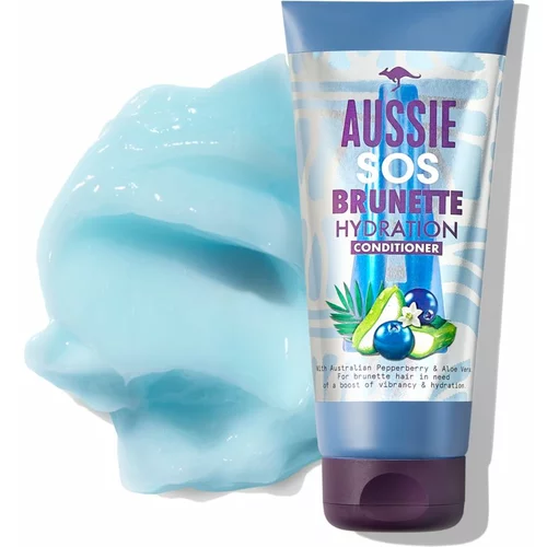 Aussie SOS Brunette balzam za lase za temne lase 200 ml
